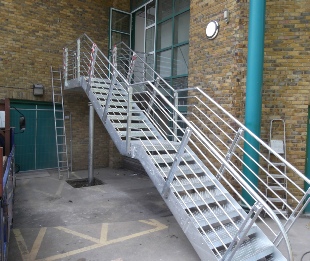 Custom Steel Stairs