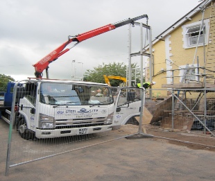 Steel and Site Installation Job