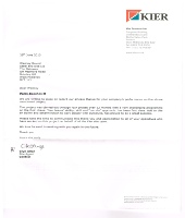 Kier Construction Feedback - Perry Beeches